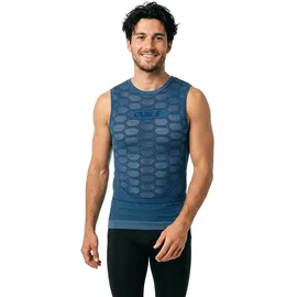 Q36.5 Ärmelloses Baselayer Blau 44