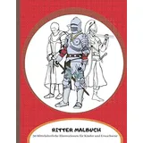 majosta Ritter Malbuch 30 St. Mittelalterliche Illustration