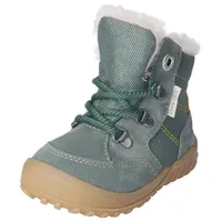 Pepino Stiefelette Leder/Textil Schnürstiefelette gelb|grün 25 EU