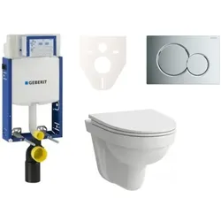 Laufen Laufen Pro Nordic Hänge-WC Set zum Einmauern SIKOGE2H2