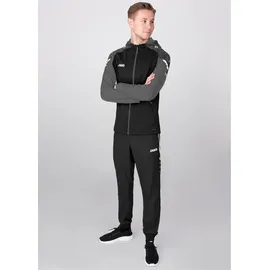 Jako Performance Kapuzenjacke Herren schwarz/anthra light XXL