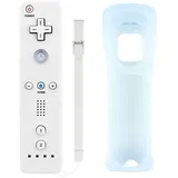 Mribo Wii Controller, Ersatz-Controller, Spiel-Controller mit Silikonhülle und Handgelenkschlaufe, für Nintendo Wii und Wii U