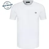 Fred Perry Herren T-Shirt weiß, weiß, NOS