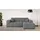 OTTO home Eckcouch Polyester 2-Sitzer Dunkelgrau