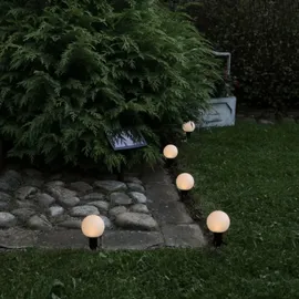 Star Trading LED Lichterkette Solar 5 m Weiß