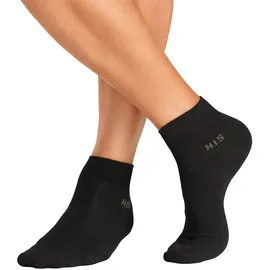 H.I.S. Kurzsocken 10er Pack Schwarz 43-46