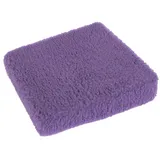 Licardo Keilkissen Keilkissen Aufstehhilfe Wolle 40 x 40 x 10/6 cm, 0-tlg. lila