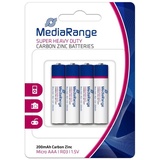 MediaRange Super Heavy Duty Micro AAA, 4er-Pack (MRBAT141)