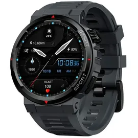 Zeblaze Ares 3 Plus BT 0 mm Kunststoffgehäuse Schwarz Sportarmband Schwarz One Size