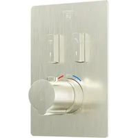 Steinberg Serie 390 Fertigmontageset, für Unterputzthermostat 1/2, slidetronic, für