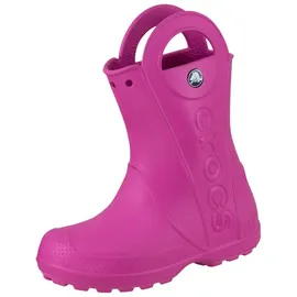 Crocs Handle It Rain Boot K, Unisex-Kinder Gummistiefel, Pink 23/24 - Rosa