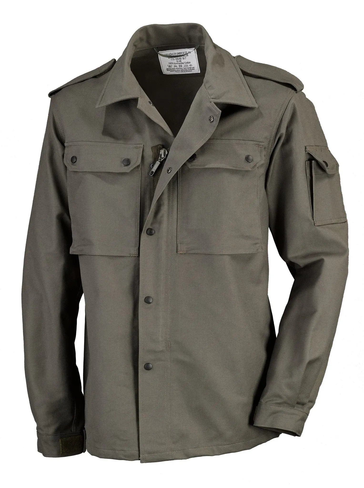 BW Feldjacke, oliv, 50