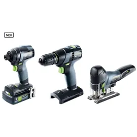Festool Akku-Combo-Set Montage TID 18/TXS 18/PSC 420/TB 137