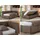 MKS JUGENDBETT ARVO 90/200 - Braun Velvet - Foam-Matratze - Rechts Seite