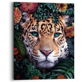 Reinders! Wandbild »Leopard«, bunt