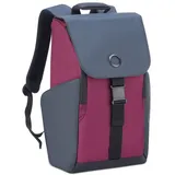 Delsey PARIS Securflap Backpack Bordeaux Red