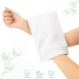 hammetex Handtuchset 15 x 22 cm weiß 2 St.