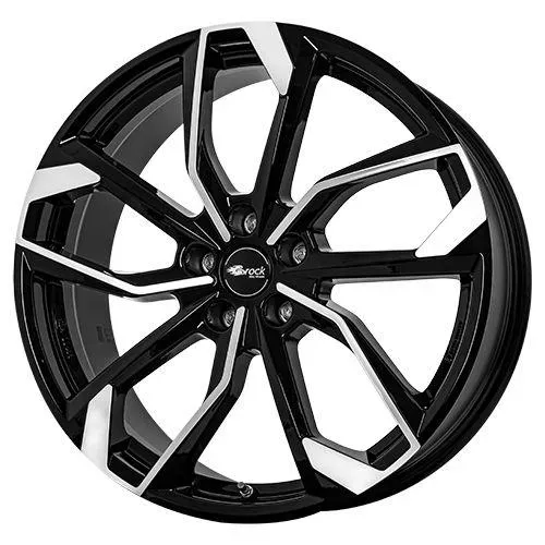 RC-DESIGN RC34 schwarz frontpoliert 8.5Jx18 5x114.3 ET40