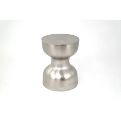 Concept Drum Beistelltisch Metall - Silber