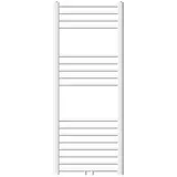luxebath Badheizkörper 500x1200 mm Weiß Gerade mit Mittelanschluss