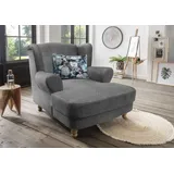 Home Affaire Loveseat »Tassilo«, schwarz