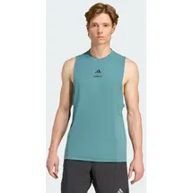 adidas Les Mills Grafik Tanktop Petrol XS