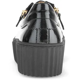 Gabor Sneaker Low Damen Schwarz/Gold 39