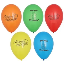 Papstar Luftballons Ø 22 cm 10 St. Bunt sortiert