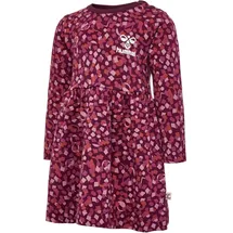 hummel hmlCONFETTI langarm Baby-Kleid 3430 | windsor wine 56