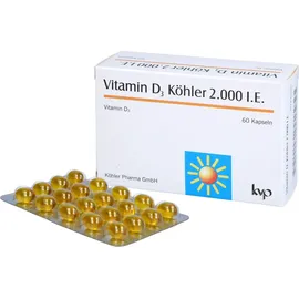 Köhler Pharma GmbH Vitamin D3 Kapseln 60 St.