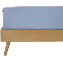 SCHIESSER Spannbettlaken Jersey 100 x 200 cm blau