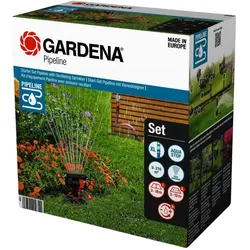 GARDENA Viereckregner Start-Set Pipeline
