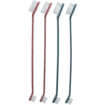 Trixie Zahnbürsten-Set 4 Stück Rosa/Mehrfarbig