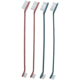 Trixie Zahnbürsten-Set 4 Stück Rosa/Mehrfarbig