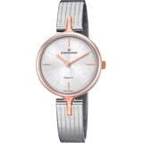 Candino Damen Uhr C4643/1 Armbanduhr Edelstahl Bicolor - Silber/Silber