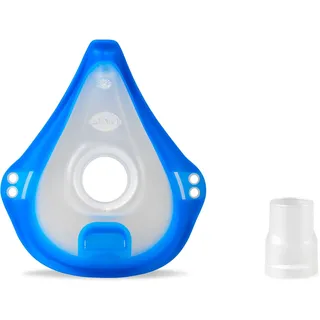 PARI VORTEX Erwachsenenmaske soft mit Maskenanschluss– Inhalierhilfe Zubehör zur Inhalation in Kombination mit Medikamentensprays