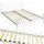 Tectake Metallbett 140 x 200 cm Weiß