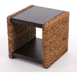 Beistelltisch Nachttisch Vittoria Rattan