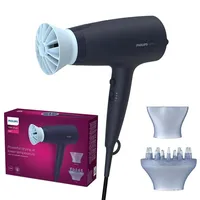 Philips 3000 Series Haartrockner BHD360/20 Schwarz/Hellblau