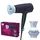 Philips 3000 Series Haartrockner BHD360/20 Schwarz/Hellblau