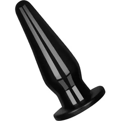 Zierlicher Analdildo, 7,5 cm, schwarz