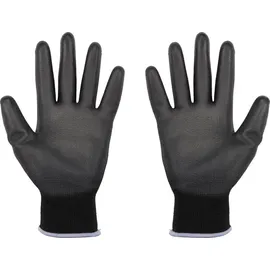 TOOLCRAFT TO-5621643 Nylon, Polyurethan Arbeitshandschuh Größe (Handschuhe): 8 EN 388 CAT II 1 Paar