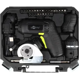 goobay 4in1 Mini-Akkuschrauber-Set 35-teilig ohne Akku