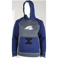 F2 Neopren Oberteil Kite Hoodie 4/3mm M Blau 2024/25