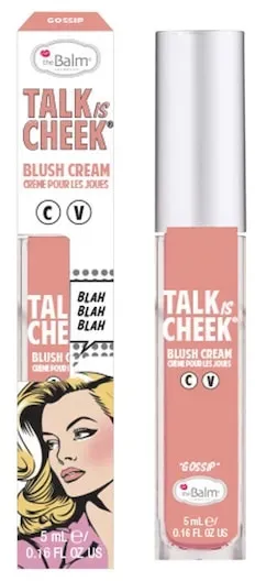 The Balm Gesicht Blush Talk is Cheek Cream Blush Gossip