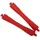 Efalock Professional Kaltwellwickler hellrot 10 mm, 12 Stück