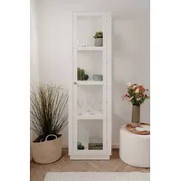Freiraum Vitrine ARLES (BHT 56x195x40 cm) - weiß -
