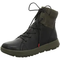 THINK! COMODA chromfrei gegerbte nachhaltige Stiefelette, 0010 SCHWARZ/Kombi, 37