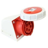 PCE 1252-6 CEE-Wandsteckdose 32A 5p 6h IP67 12526