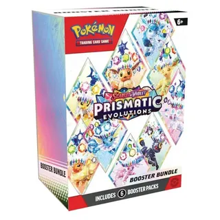 Pokémon Prismatische Entwicklungen Booster Bundle (6 Booster Packs)